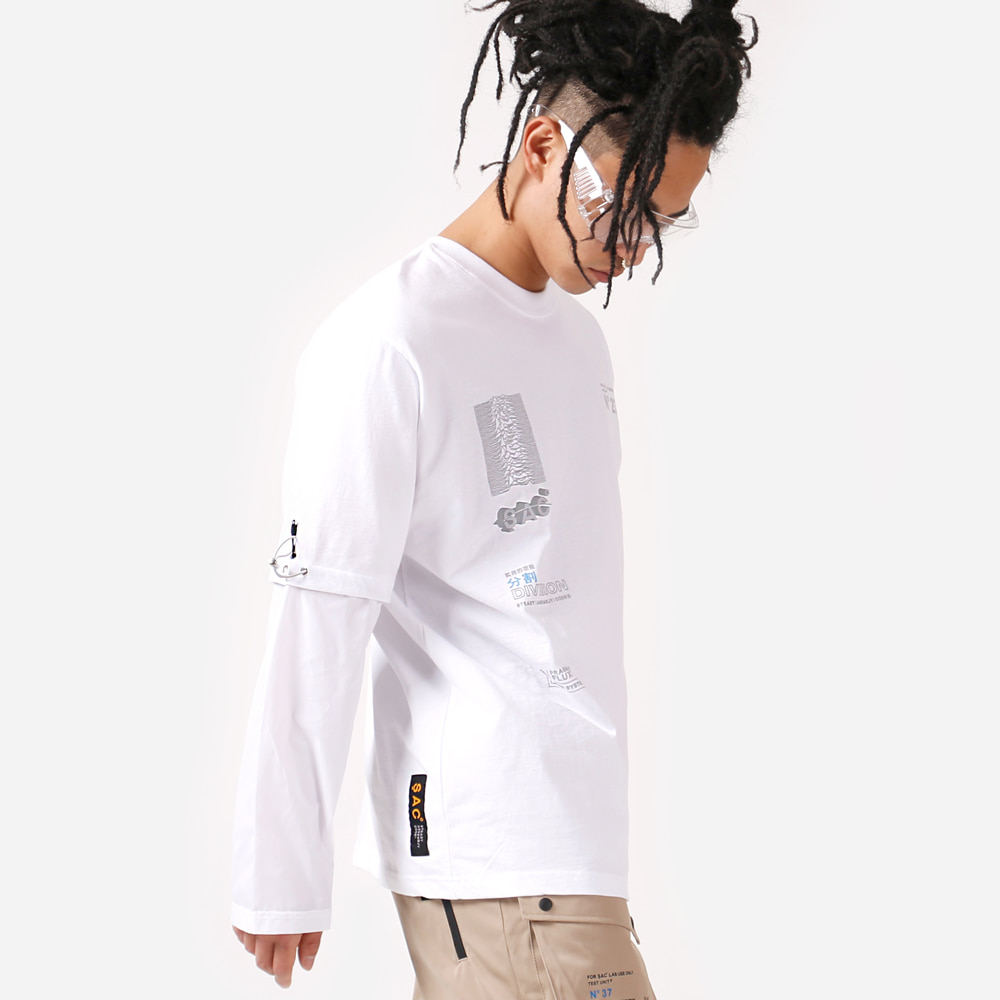 DIVISION LAYER SLEEVE WHITE