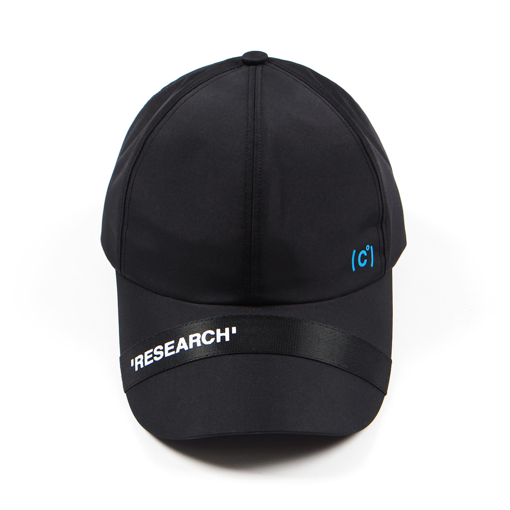 RESEARCH BALL CAP BLACK